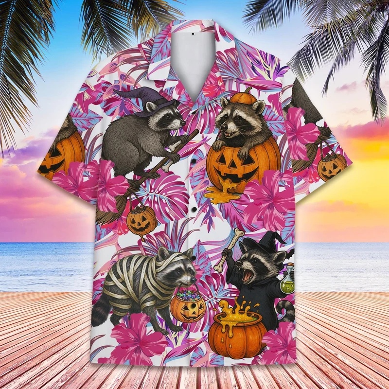 Vintage Hawaiian Floral Shirt - Chemise d'été hawaïenne pour hommes, motif