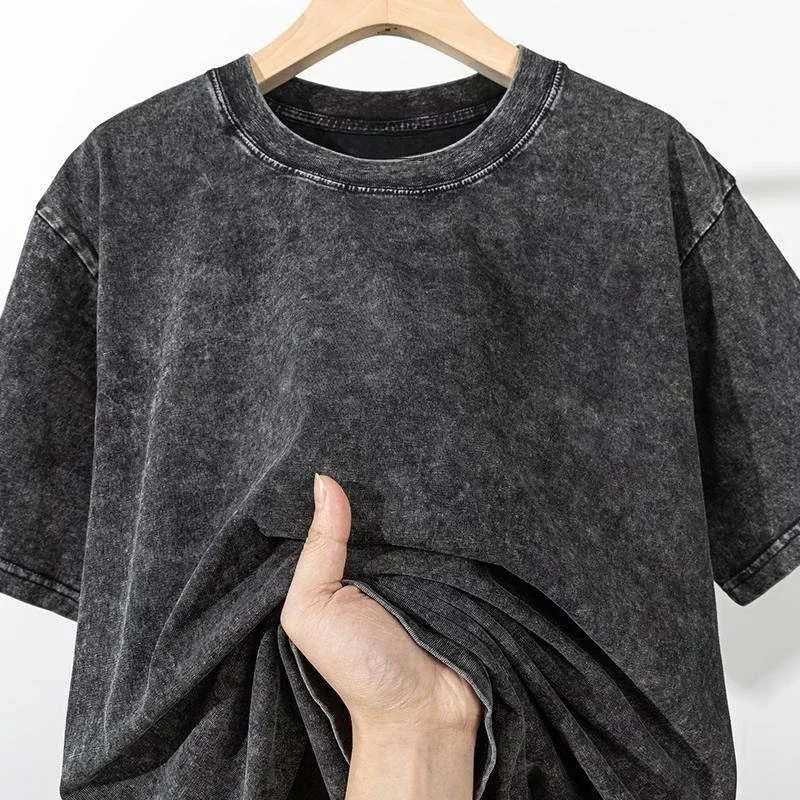 T-shirt surdimensionné délavé  - Acid Wash Vintage Graphic T Shirt avis et prix