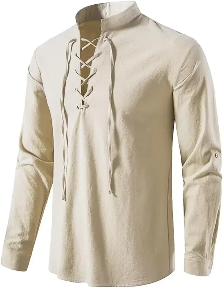 Ensemble 2 pièces : Gilet de p - Medieval Gothic Lace Up Pirate Shirt avis et prix