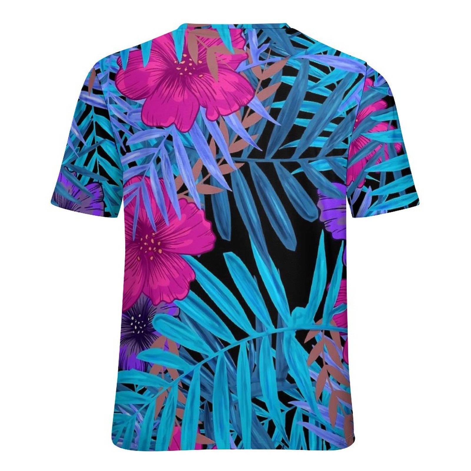 T-shirt oversize, motif tropic - Vintage Hawaiian Floral Shirt avis et prix