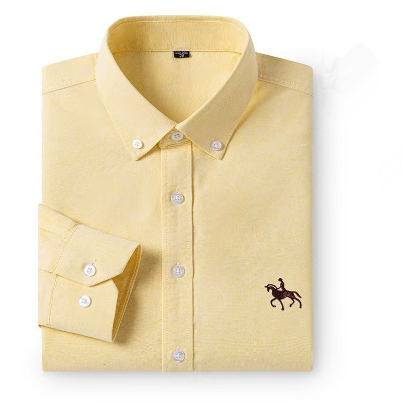 Chemises Oxford pour hommes 10 - Oxford Cotton Casual Shirt Business avis et prix