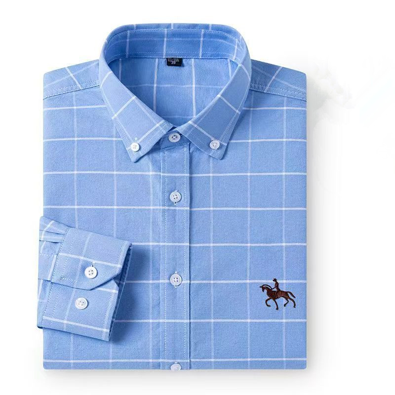 Chemises Oxford pour hommes 10 - Oxford Cotton Casual Shirt Business avis et prix